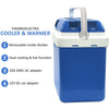 24L Cooler Hot/Cold Portable Cool Box Car Home Electric 240V AC / 12V DC