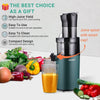 Electric Juicer Machine Juice Fruit Squeezer Slow Masticating Brush Pulp Cup UK