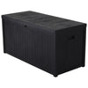 Storage Cabinet Indoor Outdoor Garden Steel Chest Box Tool Shed Patio Container