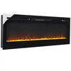 2023 Electric Wall Mounted LED Fireplace 12 Color Wall Inset Into Fire 40 50 60"