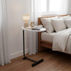 C-shaped Side End Table Small Coffee Table Living Room Bedroom Sofa Bed Tray
