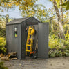 Garden Shed Darwin 46 Grey Woodlook Keter