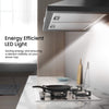 COMFEE' 60/90 cm Extractor Hood Wall Mounted Range Hood with LED&Carbon Filters