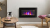 1000W/2000W Electric Wall Fireplace LED Flame Effect Timer Remote Heater