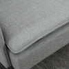 2-Seater Fabric Sofa Button Tufted Loveseat Couch Cushions for Living Room Grey