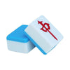 42mm Chinese Mahjong Game Set Professional 144 Tiles English Characters Game