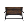Home Office Desk PC Laptop Table Computer Writing Desk Study Simple Metal Frame