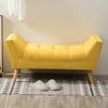 Chenille Window Seat Bed End Sofa Chair Chaise Lounge Bench Pouffe Bedroom Stool