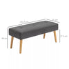 Multipurpose Bed End Bench Ottoman Footstool Tufted Upholstered Entryway Bedroom