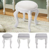 Soft Padded Stool Piano Makeup Seat Kitchen Bedroom Side Chair Dressing Stool