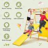 8-in-1 Kids Jungle Gym Playset Toddlers Indoor Wooden Climbing Toy Play Set