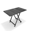 Bistro Outdoor Camping Folding Dining Table Chair Set 6 Person Cafe Rectangle