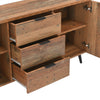 Sideboard 2 Doors 3 Drawers Buffet Storage Cabinet Cupboard TV Unit Highboard
