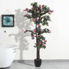 Artificial Azalea Plants Large 180cm Flowers Tree Potted Garden Fake Bonsai UK