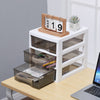 3-6Tier Plastic Chest of Drawers Bedside Cabinet Home Tidy Storage Shelving Unit