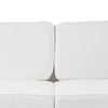 Modern 2 Seater Teddy Velvet Loveseat Sofa Cushioned Backrest Thick Padded Seat