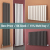 Horizontal Vertical Radiator Flat Panel Oval Column Heating Rad 1800/1600/600