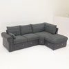 Luxury 2, 3 Seater Linen Fabric Couch Sofa Corner Chaise Living Room Furniture