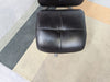DFS Adstock Black Leather Electric Incline Swivel Chair & Footstool RRP £1559