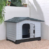 Large Outdoor Indoor Garden Pet Puppy Dog Animal Shelter Plastic Kennel House UK