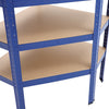 Heavy Duty Metal Garage Shelving Unit 5 Tiers Boltless Utility Storage Racking