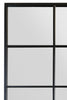 Extra Large Black Window Leaner - Wall Mirror 79" X 47" 200 x 120cm MirrorOutlet