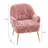 Velvet Scallop Shell Back Tub Chair Armchair Dressing Sofa Stool Bedroom Lounge