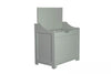 Laundry Box Wooden Bathroom Storage Basket Linen Clothes Chest Christow