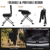 360° Swivel Silent Hunting Chair Folding Camo Blind Hunter Chair Fishing Camping
