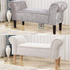 Velvet Bench Bed End Seat Chair Window Sofa Side Ottoman Dressing Table Chair