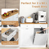 Tilt Out Trash Bin Cabinet Kitchen Trash Can Holder Laundry Hamper Cabinet