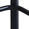 2X Black Velvet Bar Stools Breakfast Pub Chair Kitchen Modern 65 cm Seat High