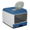 Large Self-Cleaning Hooded Cat Litter Box Enclosed Kitten Toilet Box Potty Tray