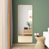 Full Length Over the Door Mirror Wall Hanging Mirror Full body w/ Hanging Hooks