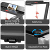 Foldable Electric Treadmill with APP Control & LED Display-Silver