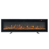 50" Insert/Wall Mount LED Fireplace Electric Inset Fire Heater 9Flame LivingRoom