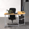Computer Desk Office Study Workstation Metal Legs Home Corner Table Stand MDF