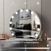 50cm Hollywood Makeup Mirror Large Vanity Light Mirror Dimmable LED Bulbs Round