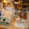 DIY Miniature Dollhouse Kit Realistic Mini 3D Wooden House Room Craft For Gift