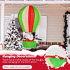 4.5FT LED Christmas Santa Claus with Hot Air Balloon Pre-lit Xmas Decoration