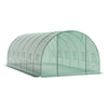 Walk in Polytunnel Greenhouse Large Outdoor Garden Grow House w/ Door Window