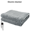 Electric Heated Blanket Warm Over Throw Fleece Digital Control Timer Mattress