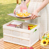 Portable Folding Camping Unit Camping Picnic Storage Box Camping Table Outdoor