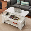 Panana Modern Coffee Table Lift-Top Table Open Hidden Storage Living Room