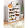 Large Shoe Cabinet Rack Storage Cupboard Footwear Stand Slim Tall Shoe Shelves