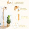 Floor Standing Hat Coat Rack Stand Hanger Umbrella Stand Hall Tree Rack 12 Hook