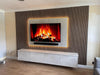 Media Wall Package With 2.4m unit and Tv Panel - Acoustic panels