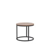 Nesting Coffee Tables Set of 2, Round Stacking Sofa Side Tables for Living Room