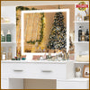 Dressing Table with LED Mirror Modern Makeup Desk Vanity Table Set +Drawer White