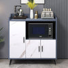Modern Side Storage Cabinet Kitchen Dining Sideboard Wood Console Table Cupboard